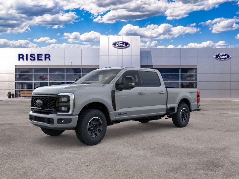 2026 Ford F-250 LARIAT in Avalanche — front three-quarter view