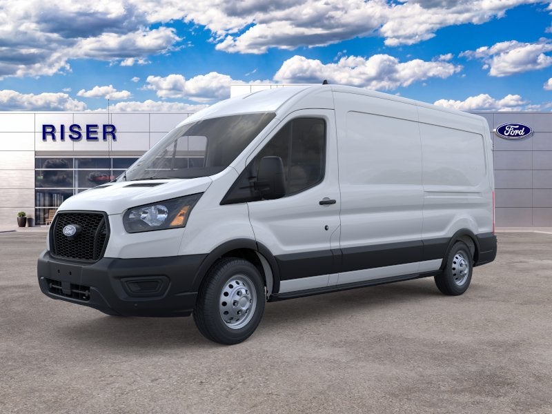 2026 Ford Transit Van Base in Oxford White — front three-quarter view