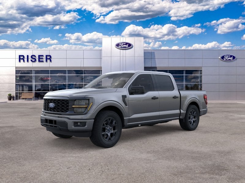 2026 Ford F-150 STX in Carbonized Gray Metallic — front three-quarter view