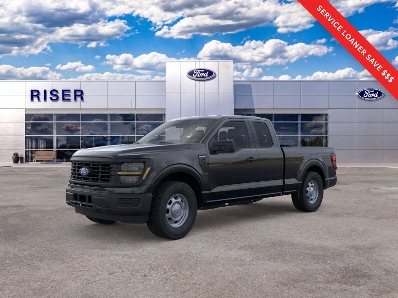 2026 Ford F-150 XL in Agate Black — front three-quarter view