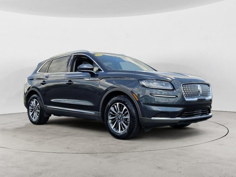 2022 Lincoln Nautilus Reserve in Flight Blue Metallic Clearcoat — front three-quarter view