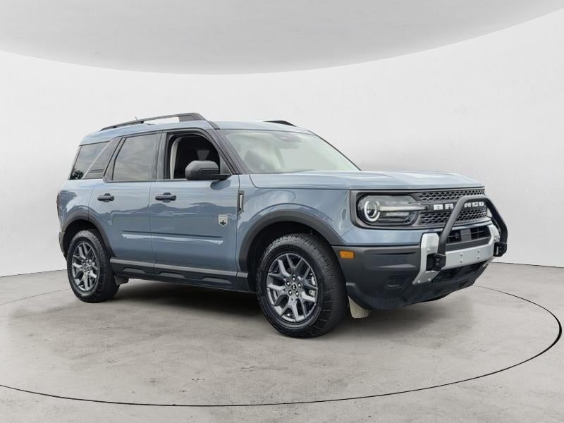 2025 Ford Bronco Sport Big Bend in Azure Gray Metallic Tri-Coat — front three-quarter view