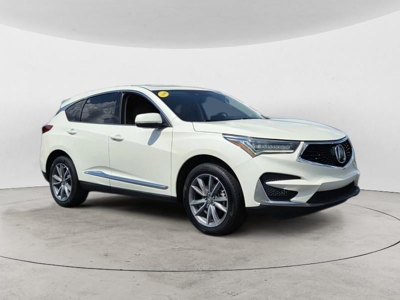 2019 Acura RDX w/Technology Pkg in Lunar Silver Metallic — front three-quarter view