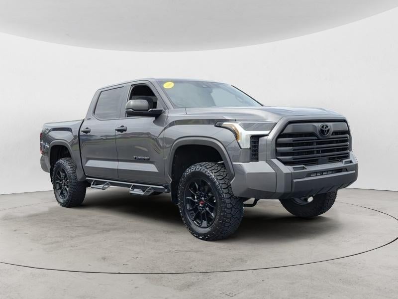 2025 Toyota Tundra SR5 in Magnetic Gray Metallic — front three-quarter view