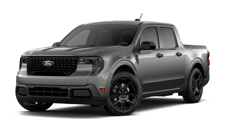 2026 Ford Maverick XLT in Carbonized Gray Metallic — front three-quarter view